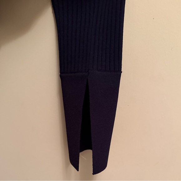 Frame Denim Navy Ribbed Cardigan - Picture 5 of 7